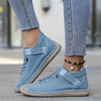 Velcro Strap Trainers with Wide Comfortable Fit