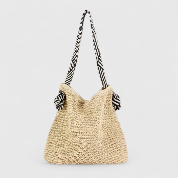 Handwoven Boho Bag with Magnetic Closure