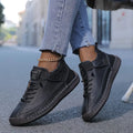 Slip-On Trainers with Wide Toe Box and Elasticated Panels