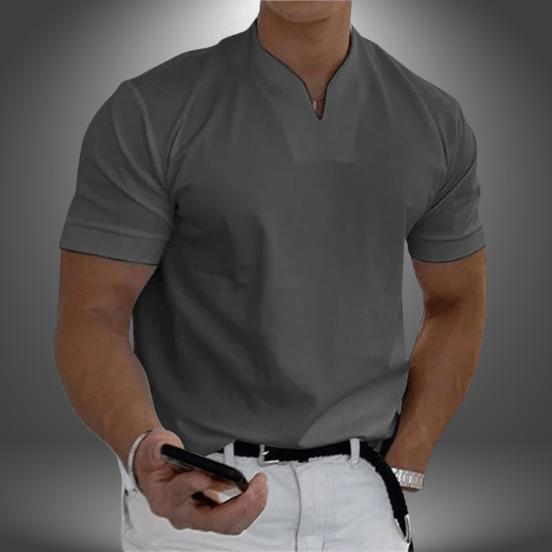 Men's V-Neck T-Shirt in Soft Everyday Fabric