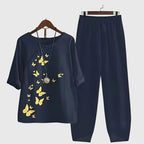 Relaxed Two Piece Set with Breathable Handle