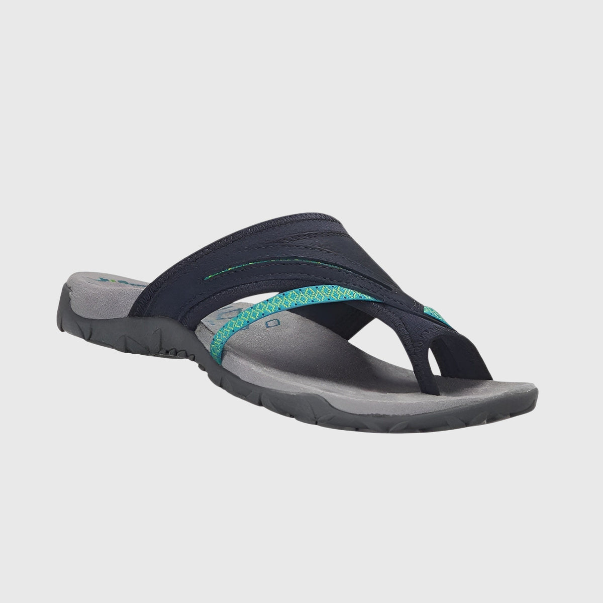 Contoured Sandals with Adjustable Straps and Durable Sole