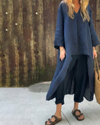 Checked Two Piece Set for Spring and Summer