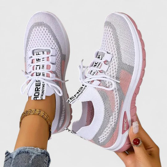 Zapatillas acolchadas con empeine transpirable