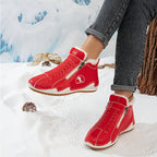 Lined Winter Boots with Wide Toe Box