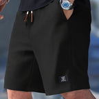 Slim fit-shorts med justerbar dragskomidja