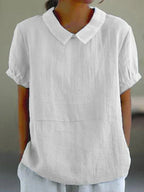 Camisa clásica de corte atemporal y cómodo