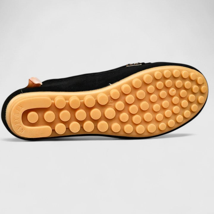 Slip in-loafers med sofistikerad finish