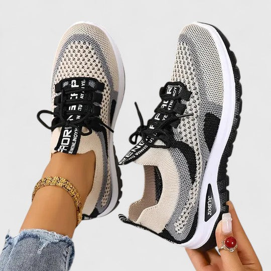 Zapatillas acolchadas con empeine transpirable
