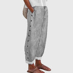 Wide Leg Trousers with Ruched Elasticated Waist