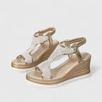 Sandalias con acolchado de gel y plantilla anatómica
