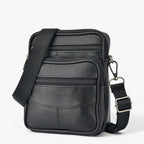 Vertical Crossbody Bag with Multiple Compartments