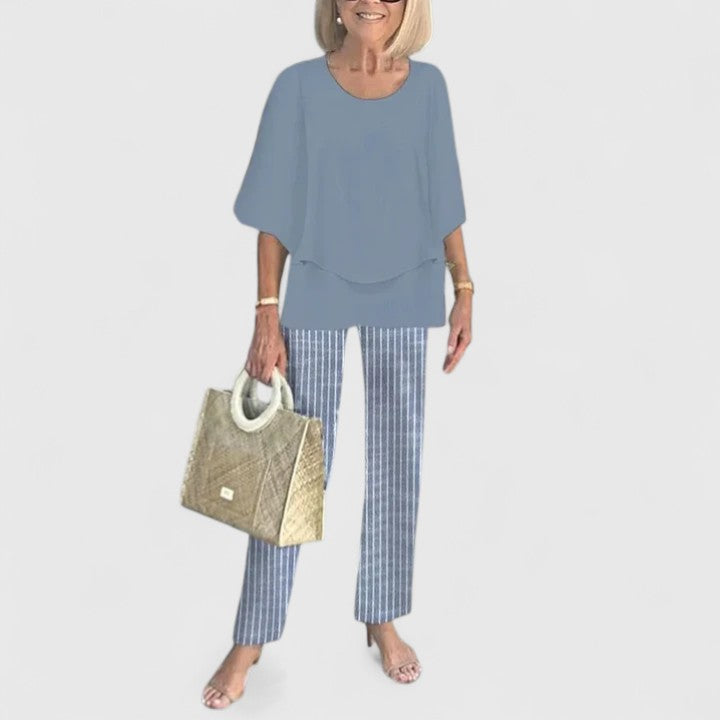 Coordinated Two Piece Set with Wide Colour Range