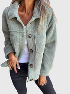 Refined Autumn Jacket with Pockets