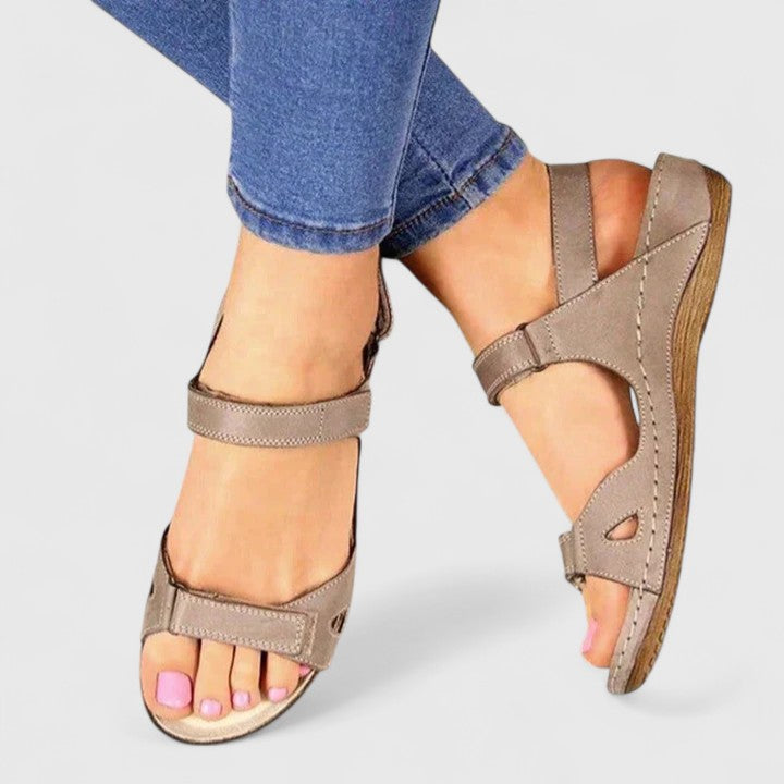 Cushioned Sandals with Slip-Resistant Sole