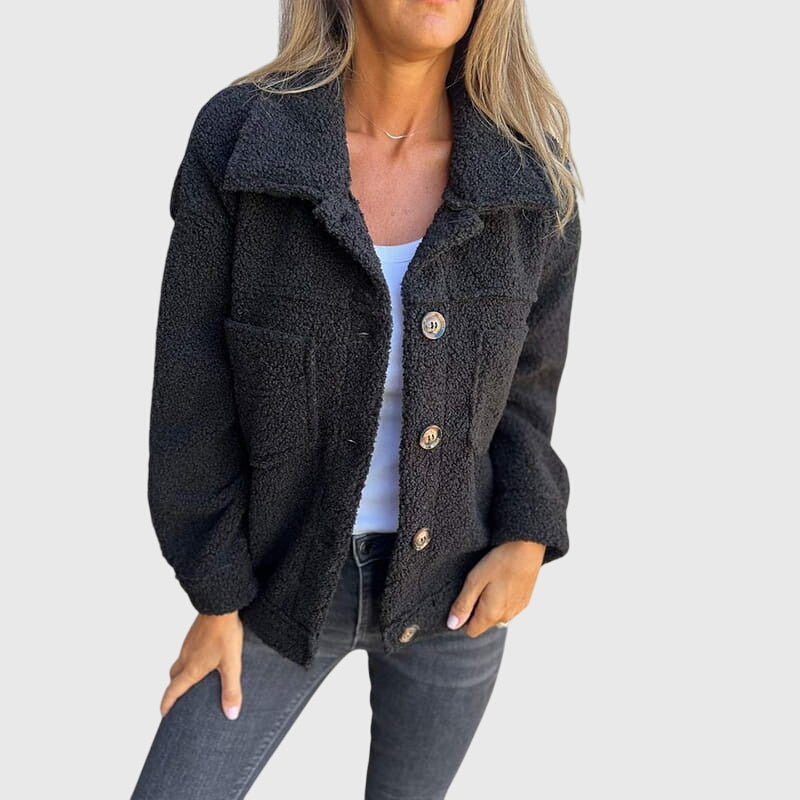 Refined Autumn Jacket with Pockets
