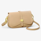 Vegan Leather Shoulder Bag with Spacious Interior