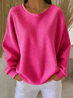 Minimalist Sweatshirt with Relaxed Fit
