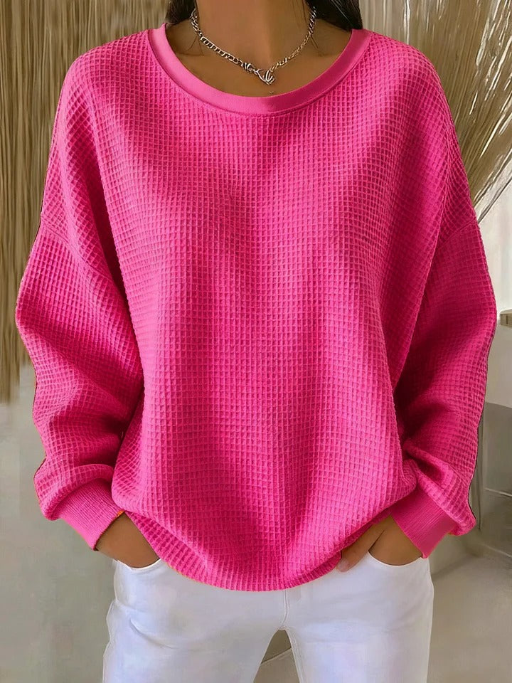 Minimalist Sweatshirt with Relaxed Fit