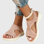 Sandalias para todo el día con un diseño refinado y sencillo
