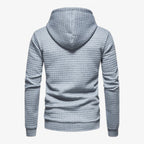 Mjuk fleecehoodie med känguruficka och justerbar huva
