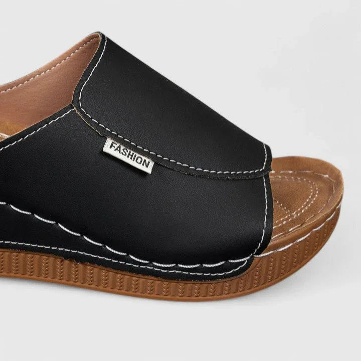 Shock Absorbing Sandals with Breathable Upper