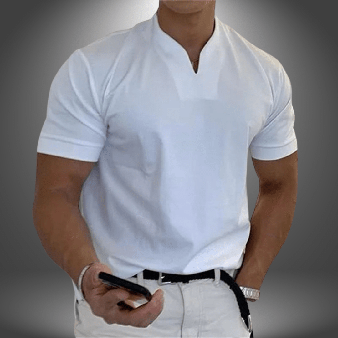 Men's V-Neck T-Shirt in Soft Everyday Fabric