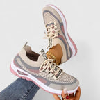 Zapatillas acolchadas con empeine transpirable