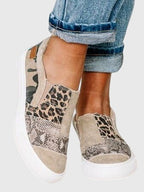 Slip-On Shoes with Shock Absorbing Slip-Resistant Sole