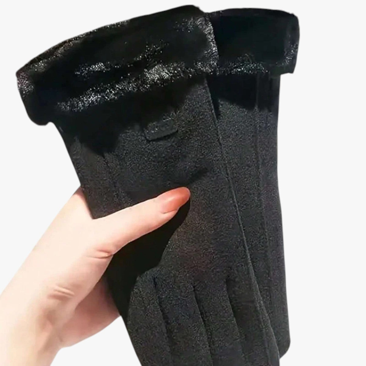 Fleece-Lined Winter Cycling Gloves with Touchscreen Tips