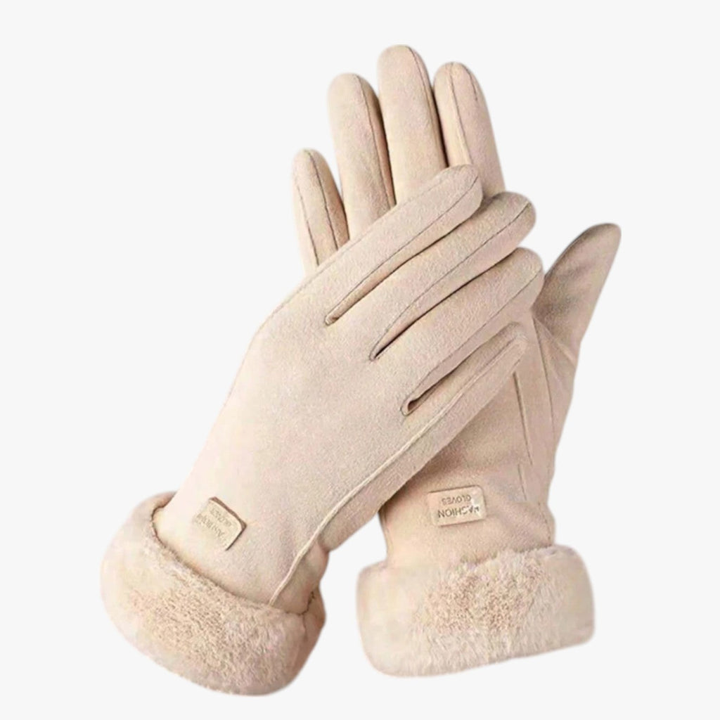 Fleece-Lined Winter Cycling Gloves with Touchscreen Tips