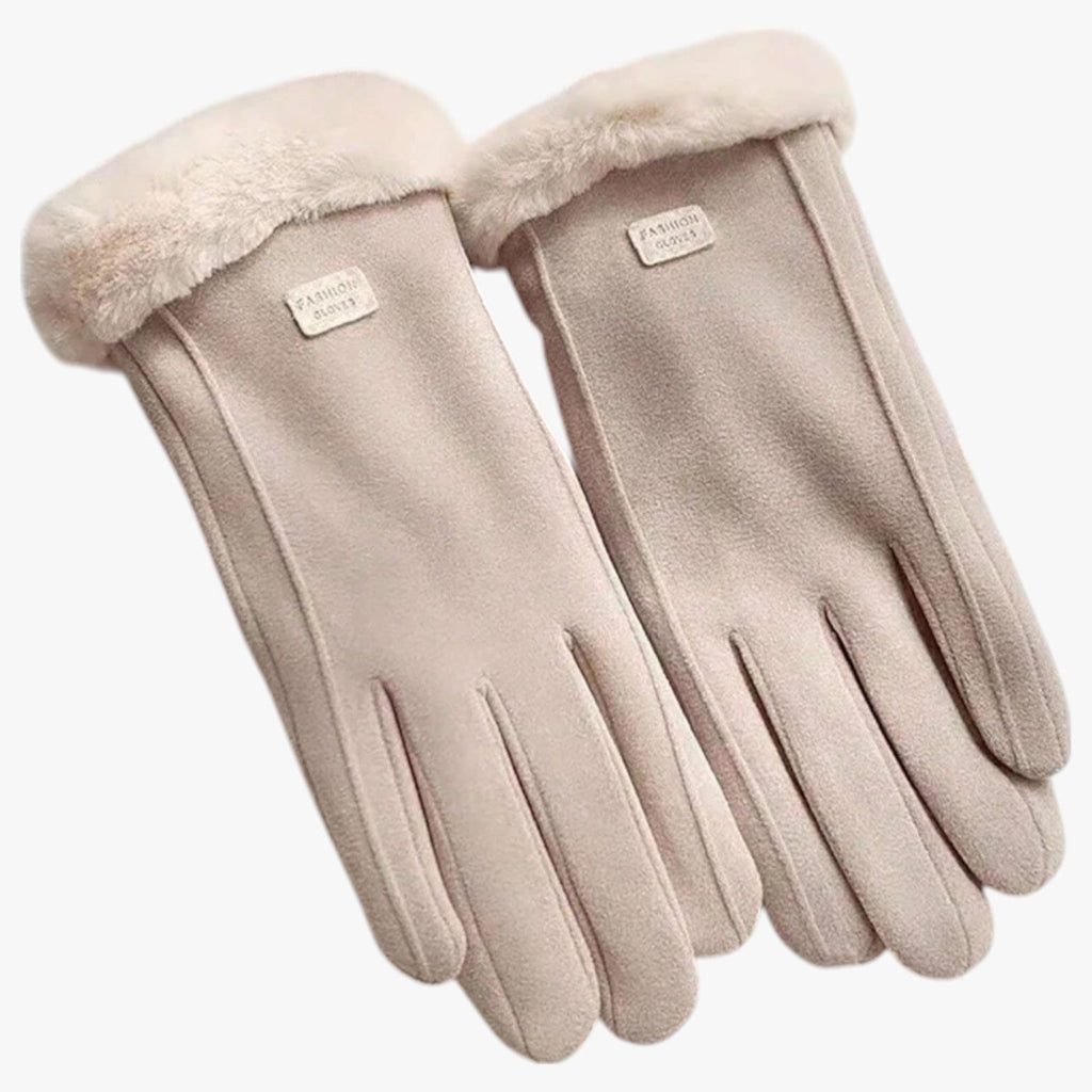 Fleece-Lined Winter Cycling Gloves with Touchscreen Tips