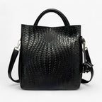 Structured Handbag with Compartments for Everyday Use