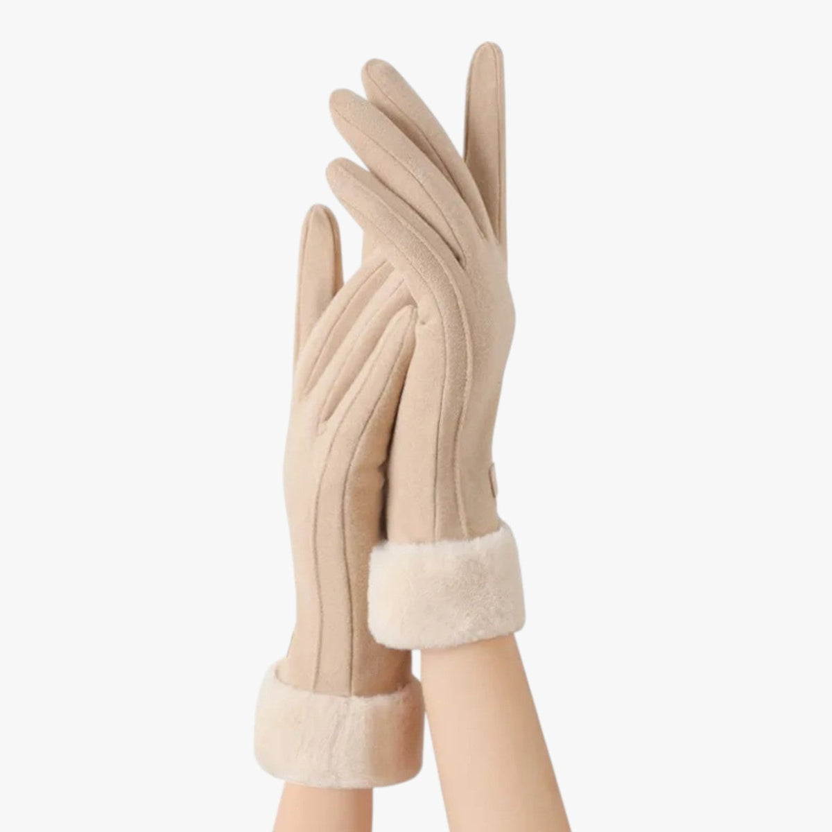 Fleece-Lined Winter Cycling Gloves with Touchscreen Tips
