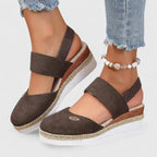 Sandaler med geldämpning och stötdämpning