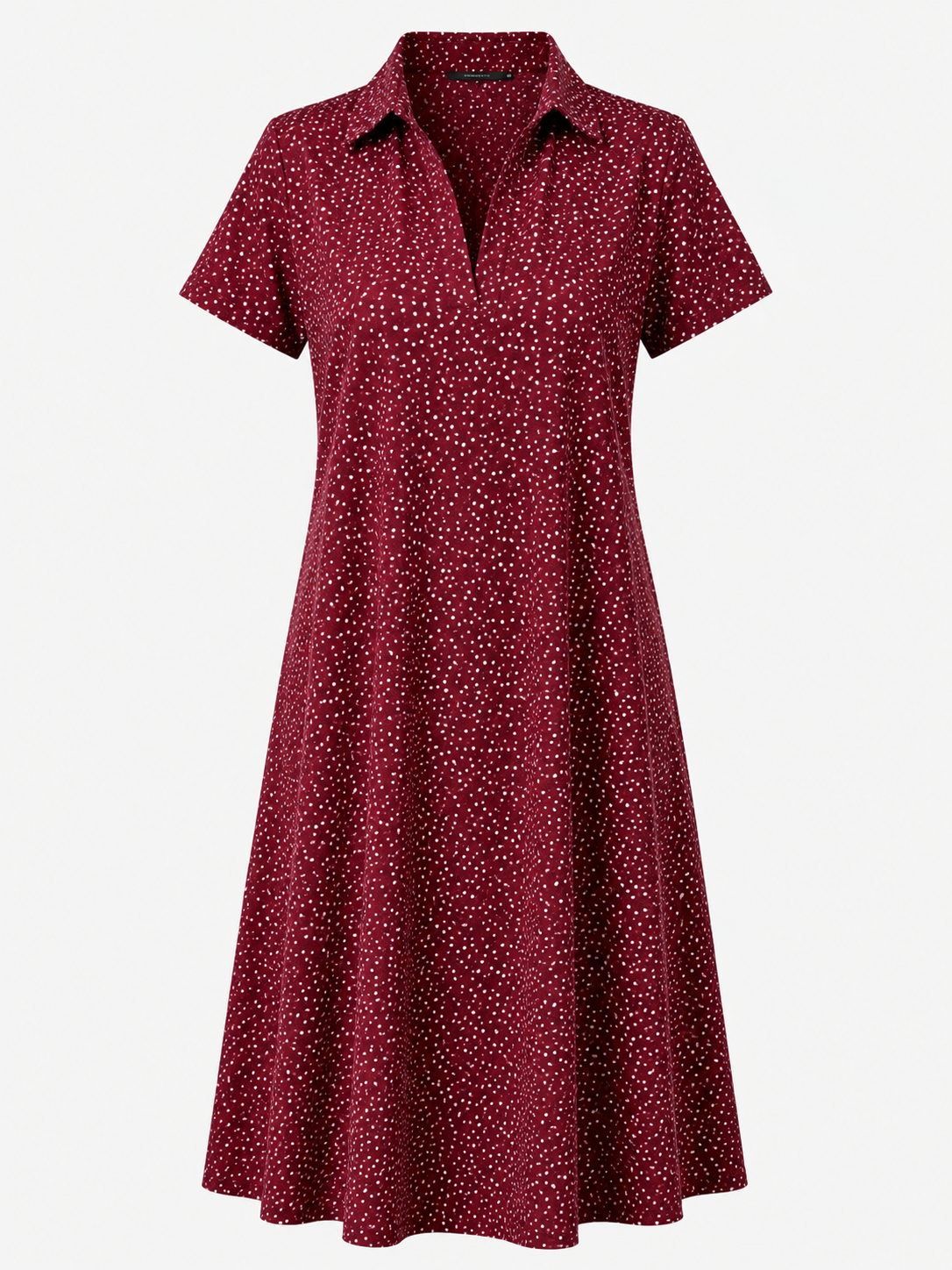 Printed V-Neck Dress with a Relaxed Everyday Fit