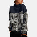 Collared Jumper with Structured Soft Texture