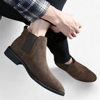 Botas de hombre sin cordones con ajuste ergonómico y cómodo
