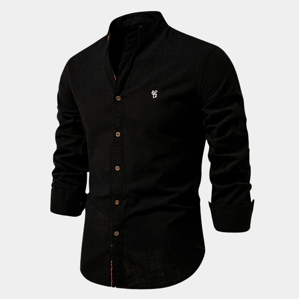 Camisa de hombre de corte moderno para la oficina y el tiempo libre