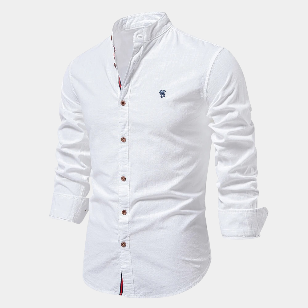 Camisa de hombre de corte moderno para la oficina y el tiempo libre