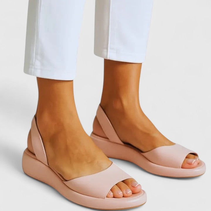 Slip-On Sandals with Ultra Soft Cushioned Insole