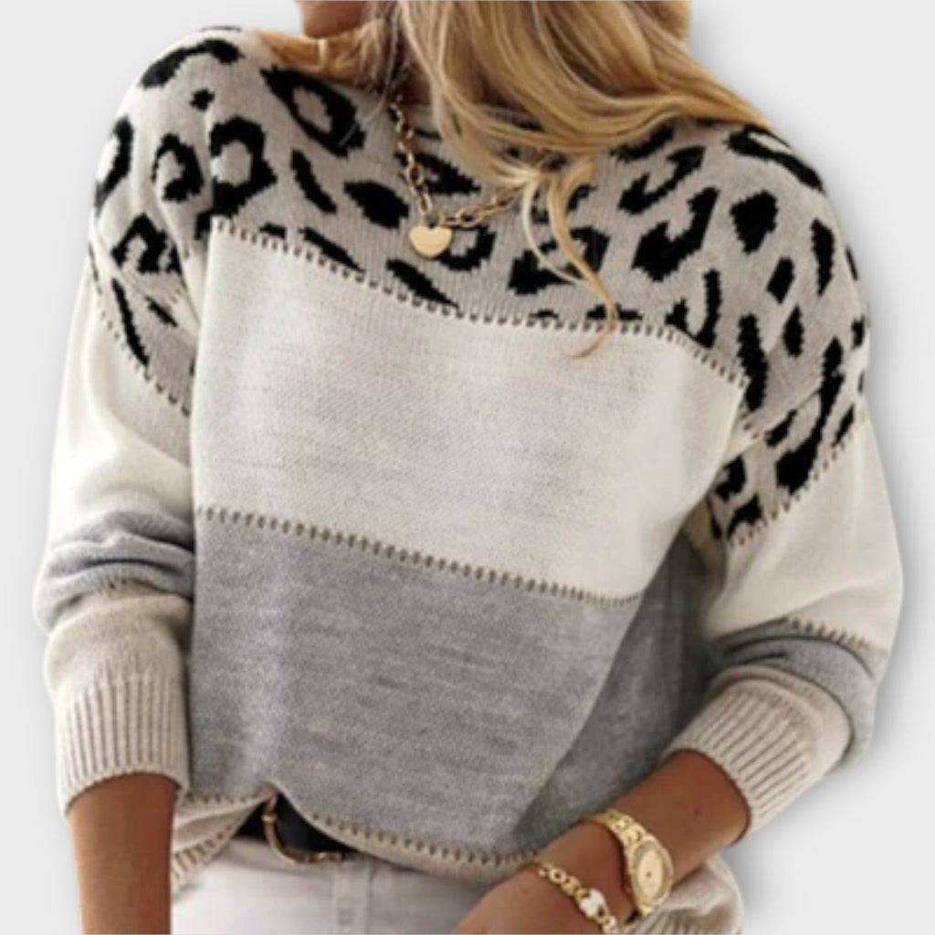 Panther Print Jumper with Cosy Warm Handle