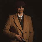 Vintage-Style Flat Cap with Classic Tailored Fit