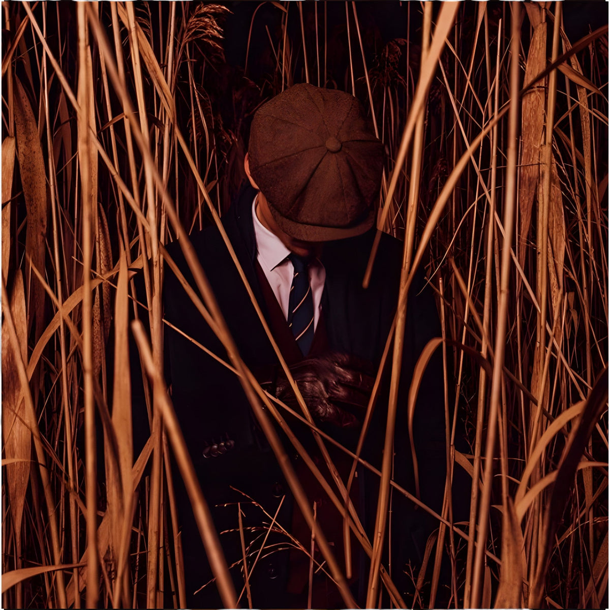 Vintage-Style Flat Cap with Classic Tailored Fit
