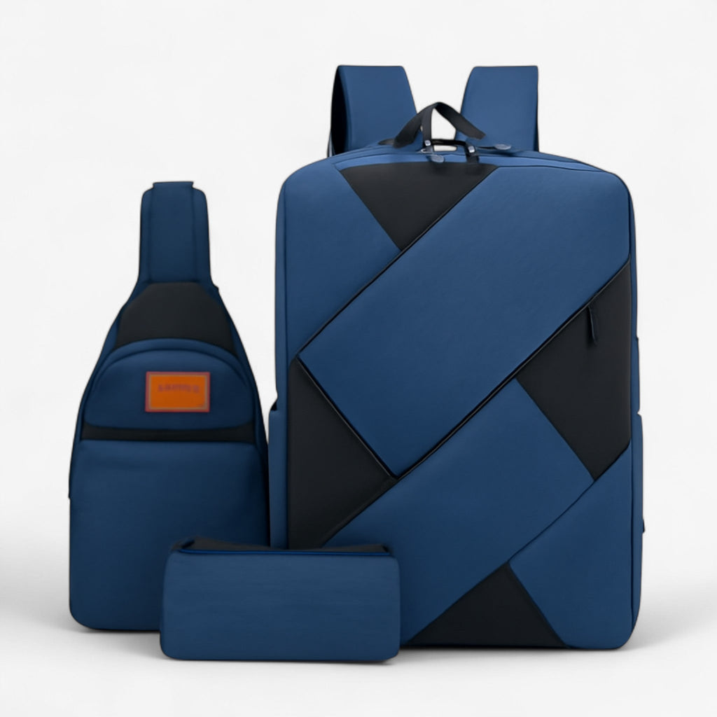 3-in-1 Backpack Set with Matching Accessories