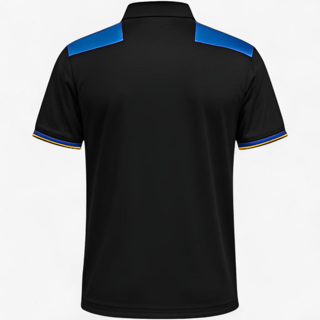 Colour-Block Polo Shirt with Relaxed Sporty Fit