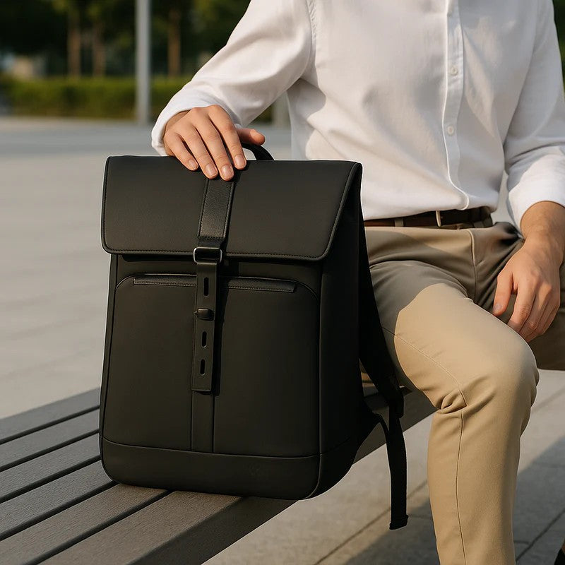 Mochila para portátil resistente al agua con puerto USB