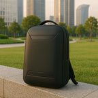 Water-Resistant Backpack with Built-In USB Charging Port
