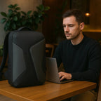 Water-Repellent Business Backpack with USB Charging Port
