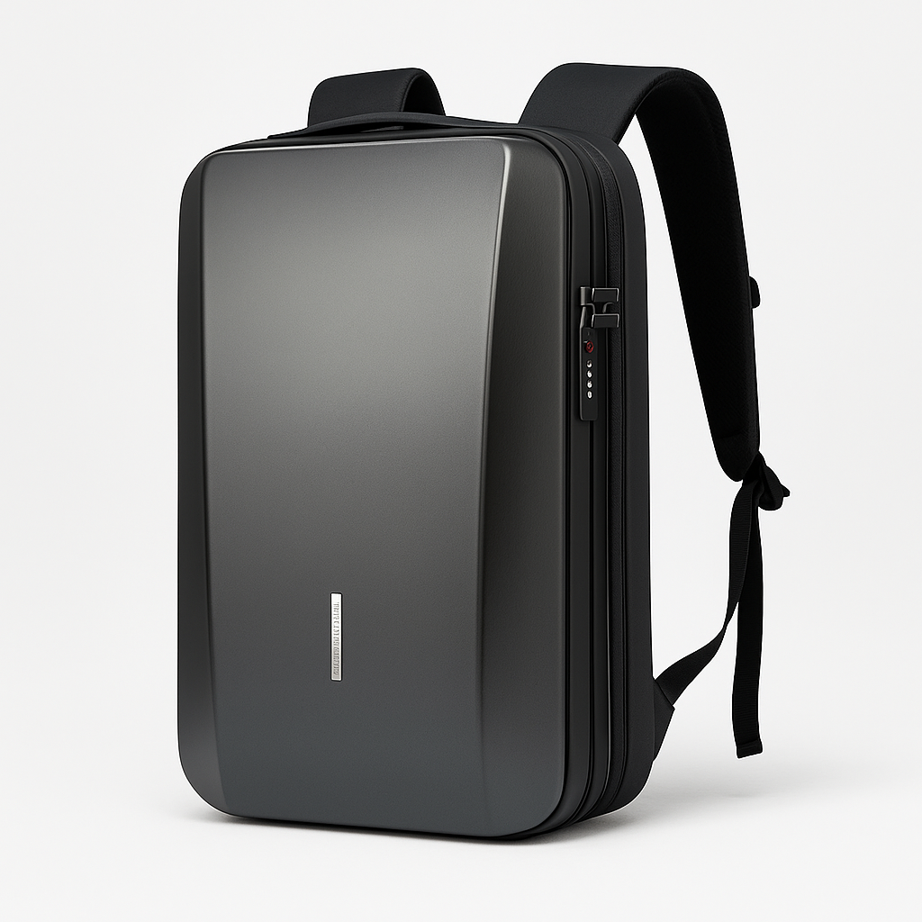 Anti-Theft Backpack with Combination Lock and USB Port